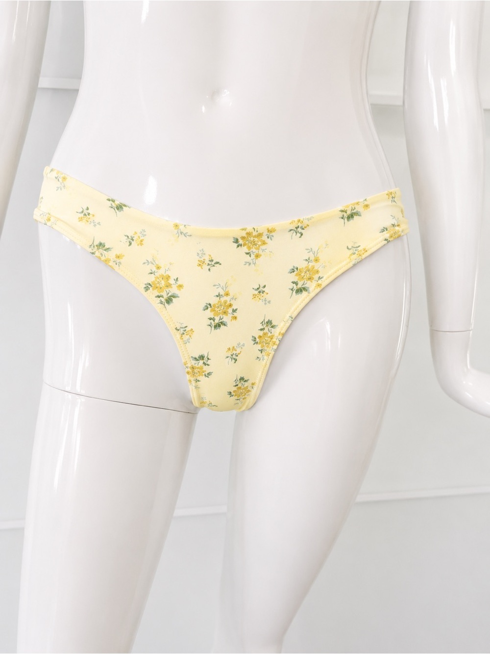 💦 FRANKIES BIKINIS NWT Katarina Bottom Honeysuckle Floral Cottagecore Sz Small